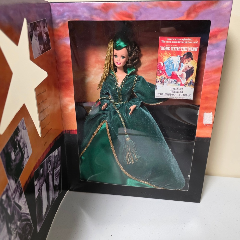 Barbie Ken Gone With The Wind Hollywood Legends Scarlett O'Hara Rhett Butler Set